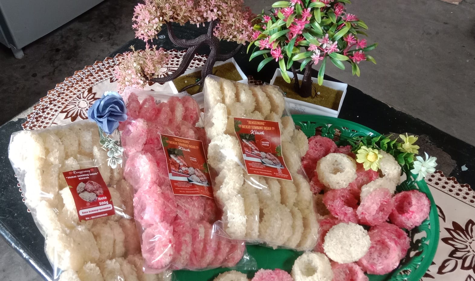 Renginang Mekar Sumbing Indah Klowoh Desa Kwadungan